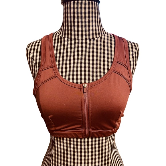 Fabletics ~ Ellie Mauve Zip-Front Sports Bra ~ Small - Picture 1 of 6